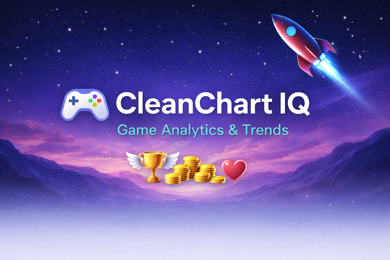 CleanChartIQ gaming charts